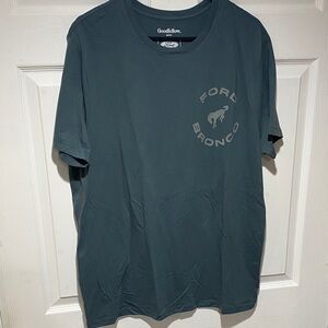 Goodfellow & Co Men's Teal Ford Bronco T-Shirt